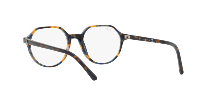 Occhiali da vista Ray-Ban Thalia RX 5395 (8174) - RB 5395 8174 colore yellow & blue havana forma quadrato lenti demo lens