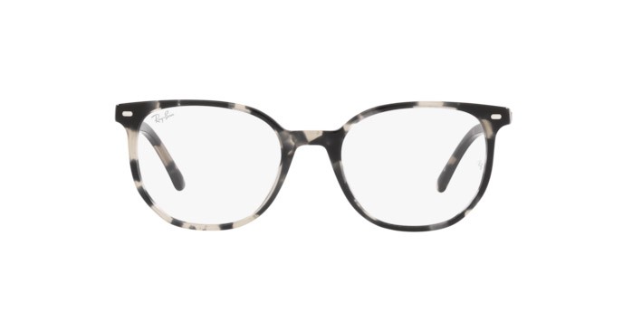 Occhiali da vista Ray-Ban Elliot RX 5397 (8117) - RB 5397 8117 colore havana grigio forma irregolare lenti lente demo