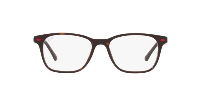 Brillen Ray-Ban Scuderia Ferrari Collection RX 5405M (F613) - RB 5405M F613 farbe havana form rechteckig gläser demo lens