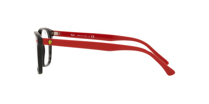 Brillen Ray-Ban Scuderia Ferrari Collection RX 5405M (F644) - RB 5405M F644 farbe black form rechteckig gläser demo lens