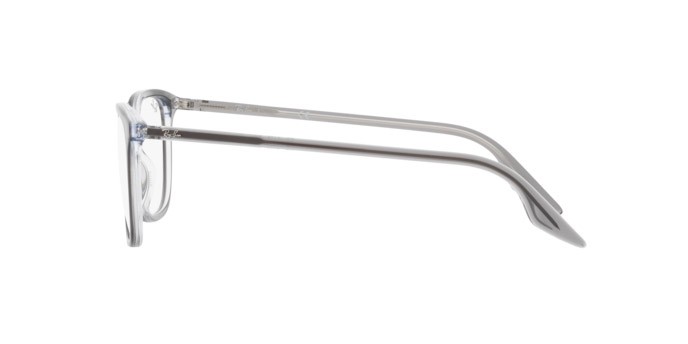 Occhiali da vista Ray-Ban RX 5406 (8111) - RB 5406 8111 colore grey on transparent forma quadrato lenti demo lens