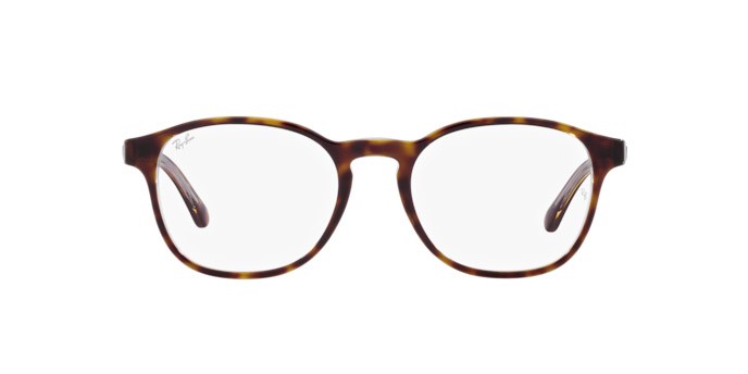 Brillen Ray-Ban RX 5417 (5082) - RB 5417 5082 farbe havana su trasparente form pantos gläser trasparente