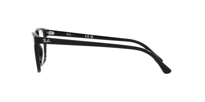 Occhiali da vista Ray-Ban RX 5418 (2000) - RB 5418 2000 colore nero forma quadrato lenti trasparente
