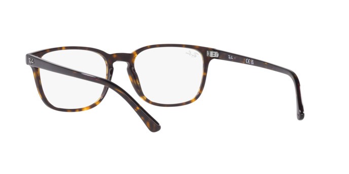 Occhiali da vista Ray-Ban RX 5418 (2012) - RB 5418 2012 colore havana forma quadrato lenti trasparente