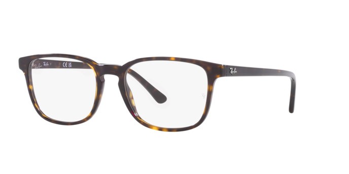 Occhiali da vista Ray-Ban RX 5418 (2012) - RB 5418 2012 colore havana forma quadrato lenti trasparente