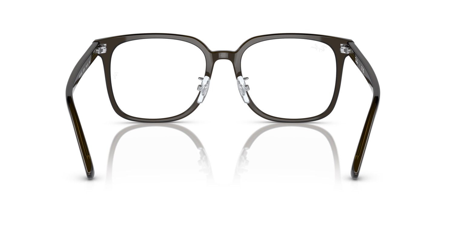 Brillen Ray-Ban RX 5419D (8218) - RB 5419D 8218 farbe verde trasparente form quadratisch gläser trasparente