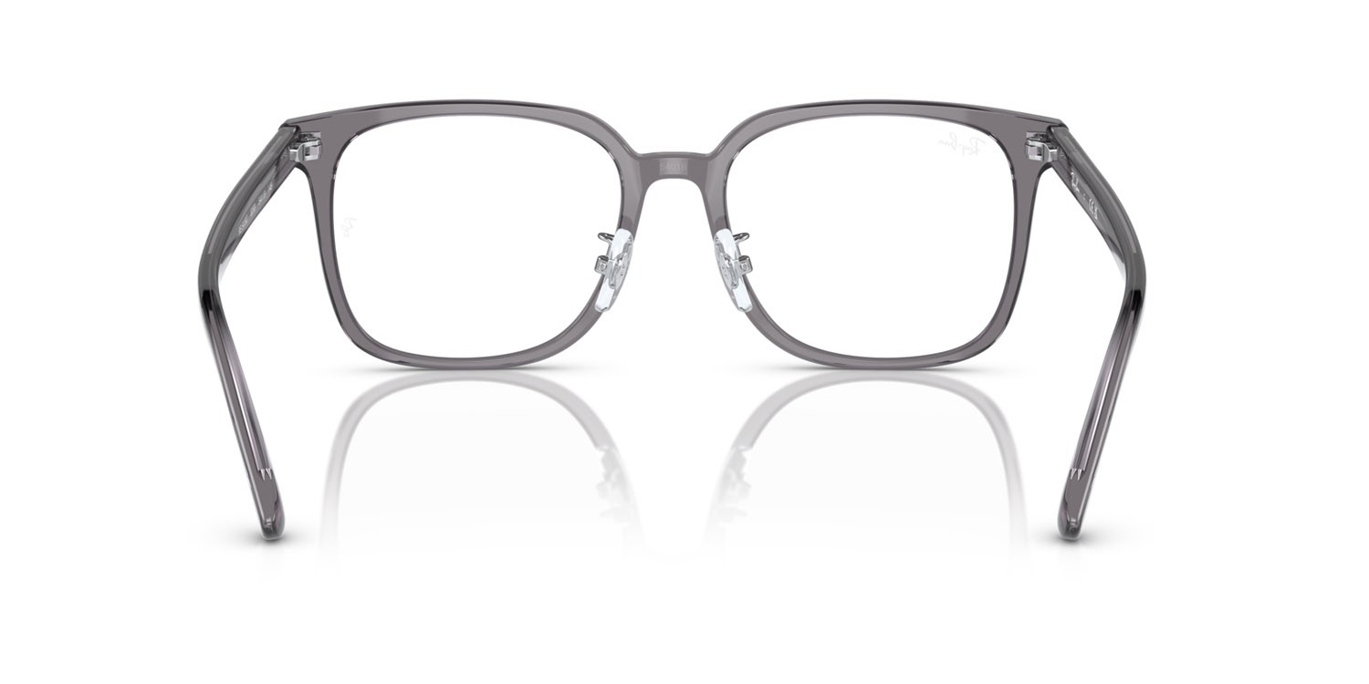 Occhiali da vista Ray-Ban RX 5419D (8268) - RB 5419D 8268 colore grigio trasparente forma quadrato lenti trasparente