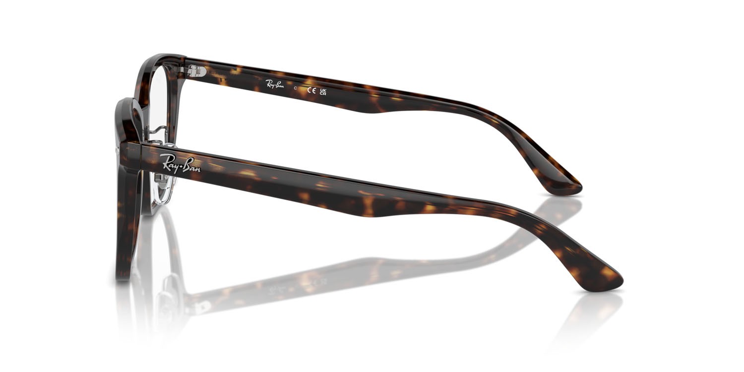 Eyeglasses Ray-Ban RX 5425D (2012) - RB 5425D 2012 color havana shape square lenses trasparente