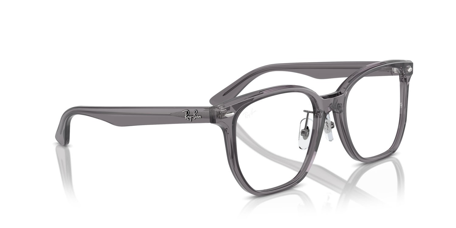 Occhiali da vista Ray-Ban RX 5425D (8268) - RB 5425D 8268 colore grigio trasparente forma quadrato lenti trasparente