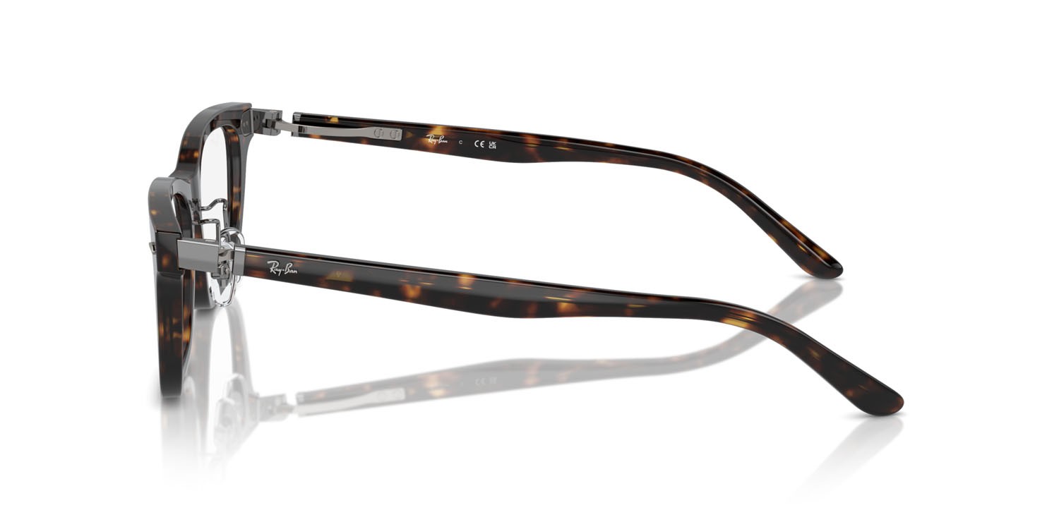 Occhiali da vista Ray-Ban RX 5426D (8287) - RB 5426D 8287 colore havana forma quadrato lenti trasparente