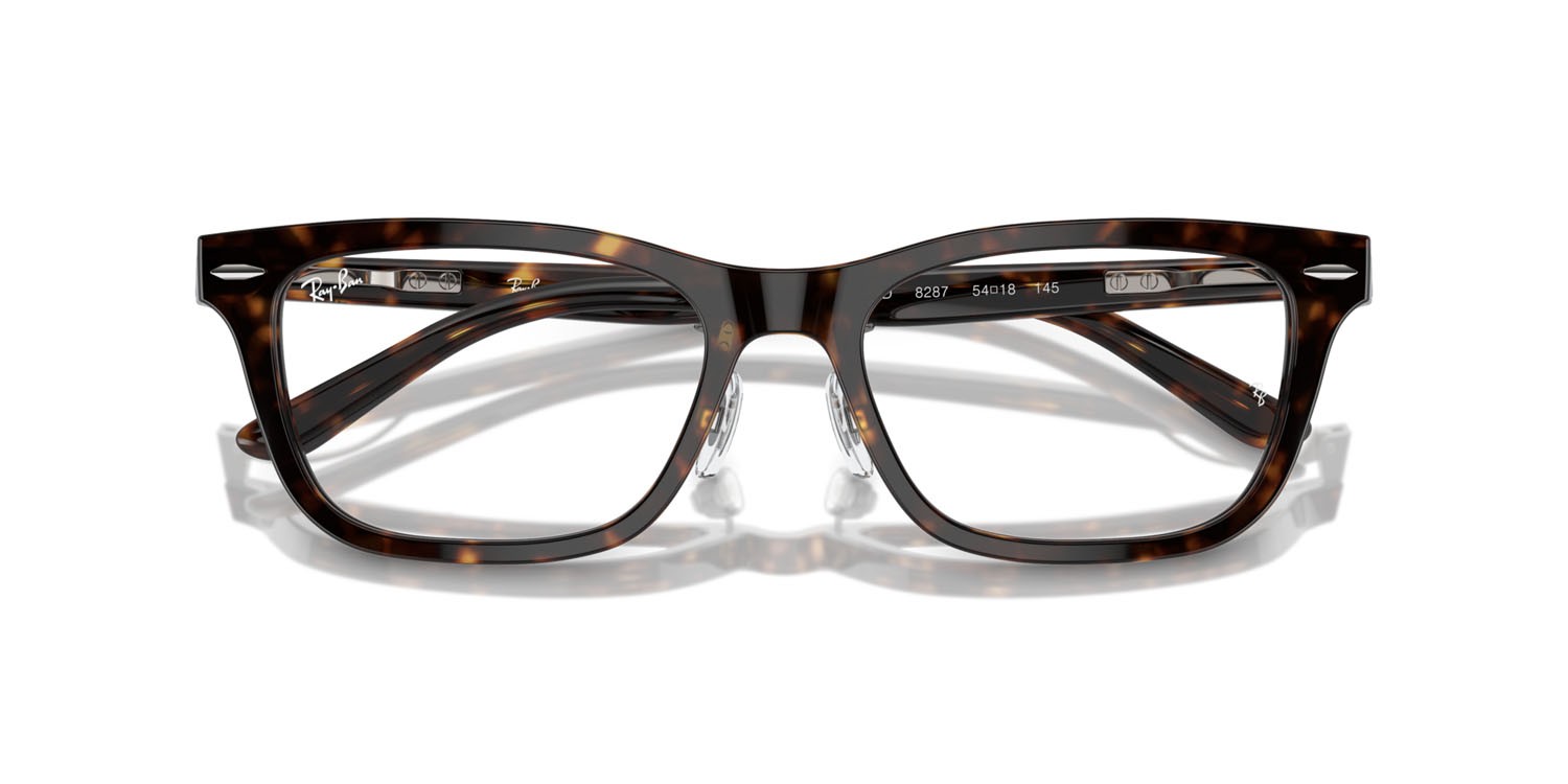 Occhiali da vista Ray-Ban RX 5426D (8287) - RB 5426D 8287 colore havana forma quadrato lenti trasparente