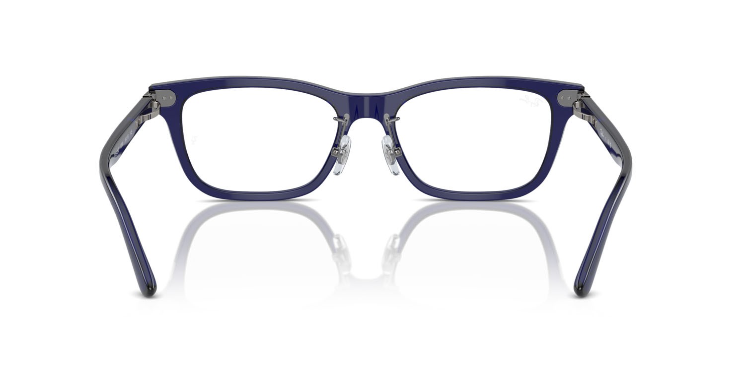 Occhiali da vista Ray-Ban RX 5426D (8288) - RB 5426D 8288 colore blu trasparente forma quadrato lenti trasparente