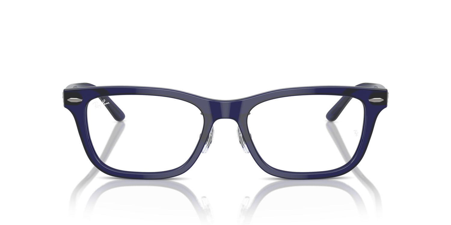 Occhiali da vista Ray-Ban RX 5426D (8288) - RB 5426D 8288 colore blu trasparente forma quadrato lenti trasparente