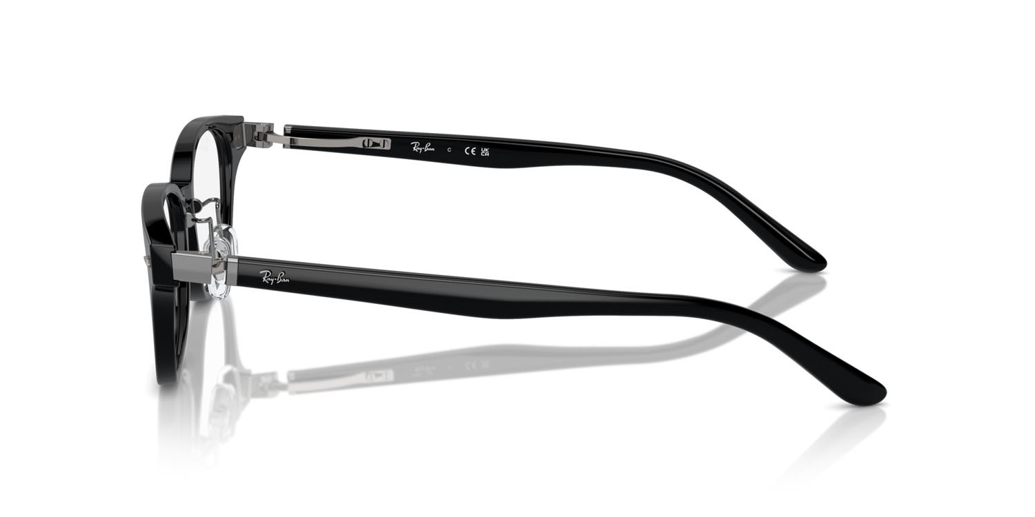 Occhiali da vista Ray-Ban RX 5427D (8286) - RB 5427D 8286 colore nero forma quadrato lenti trasparente