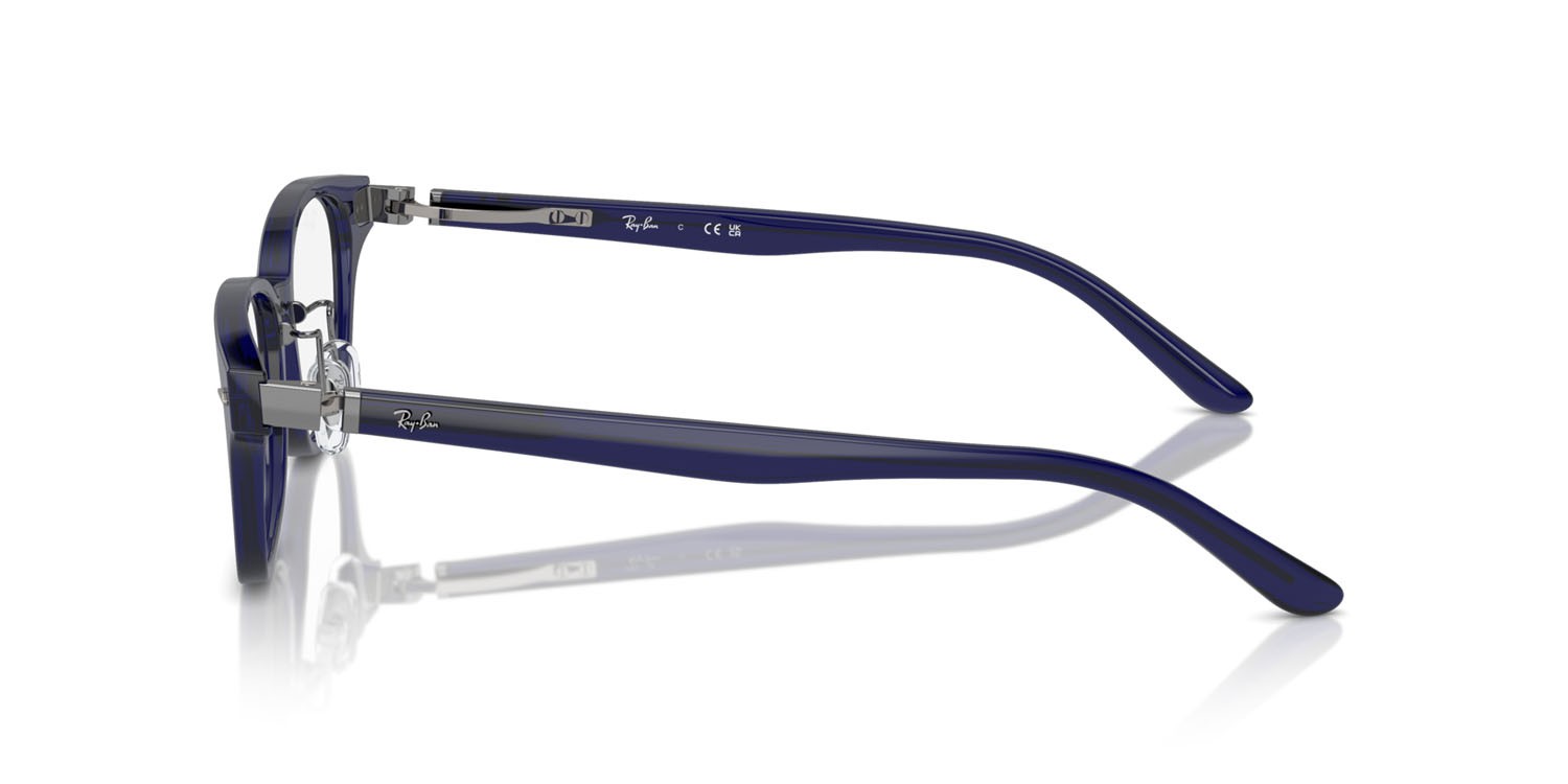 Occhiali da vista Ray-Ban RX 5427D (8288) - RB 5427D 8288 colore blu trasparente forma quadrato lenti trasparente