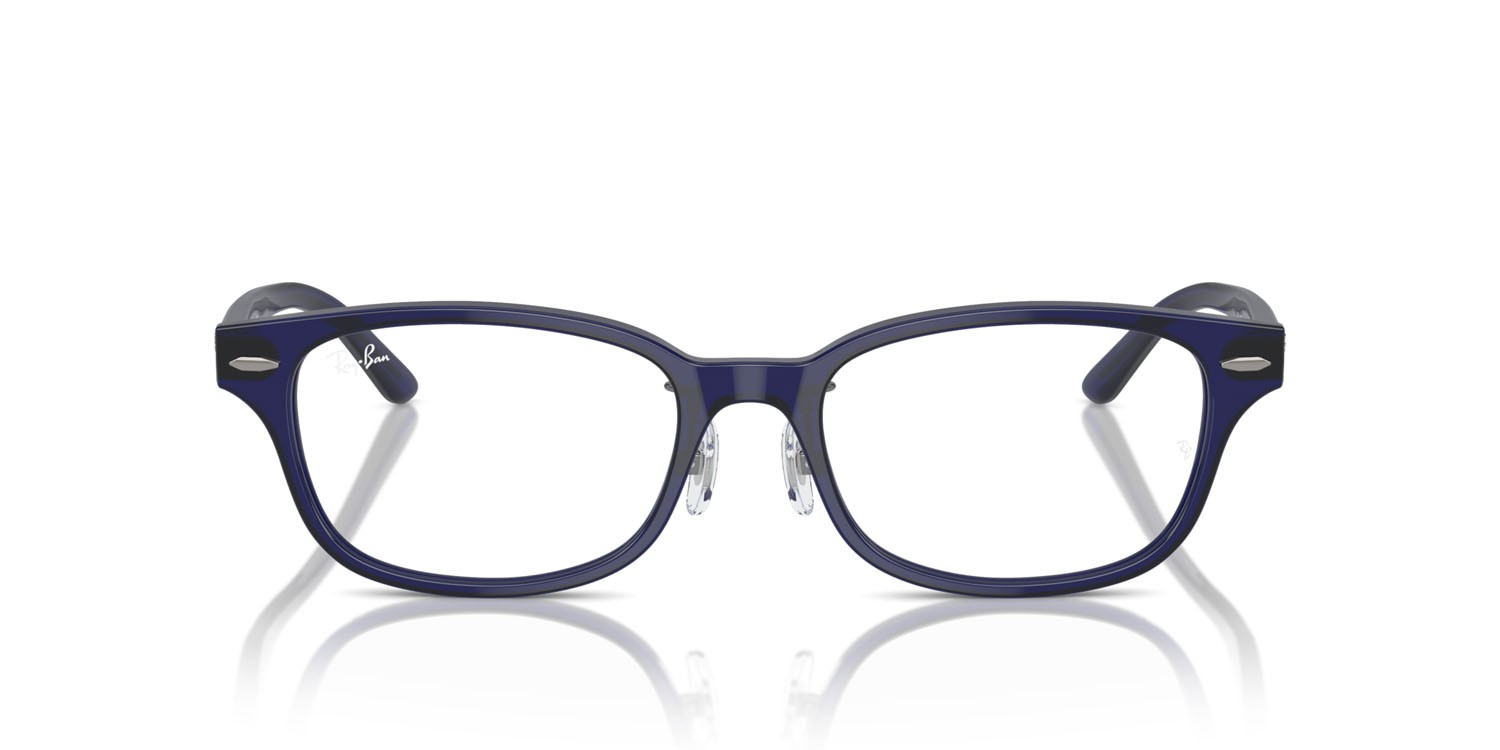 Occhiali da vista Ray-Ban RX 5427D (8288) - RB 5427D 8288 colore blu trasparente forma quadrato lenti trasparente