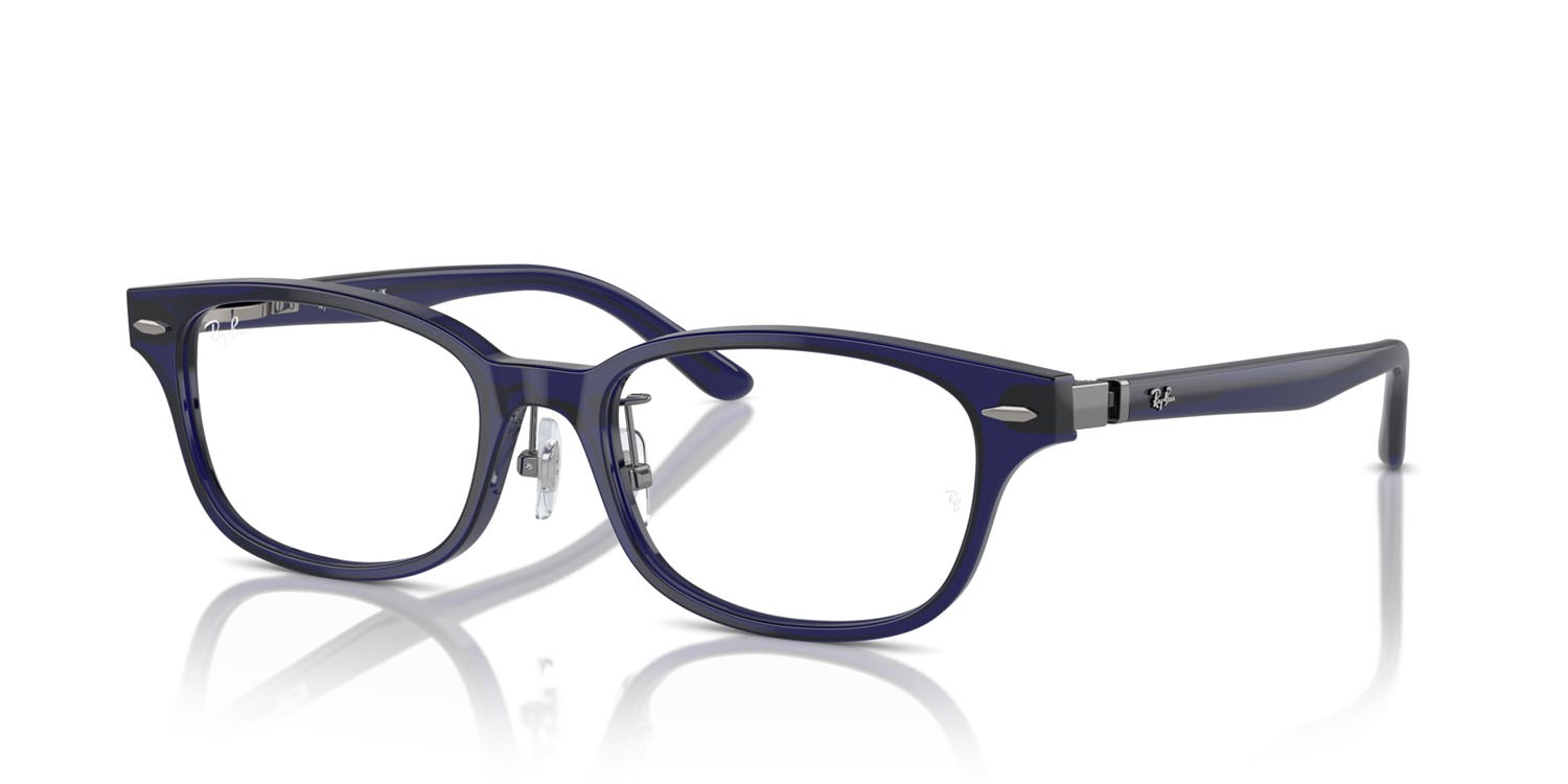 Occhiali da vista Ray-Ban RX 5427D (8288) - RB 5427D 8288 colore blu trasparente forma quadrato lenti trasparente