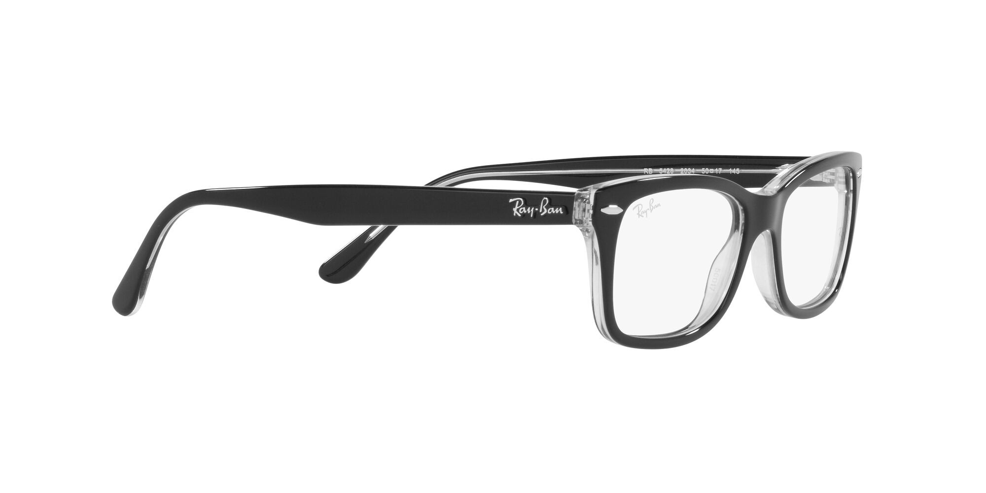 Occhiali da vista Ray-Ban RX 5428 (2034) - RB 5428 2034 colore nero forma quadrato lenti trasparente