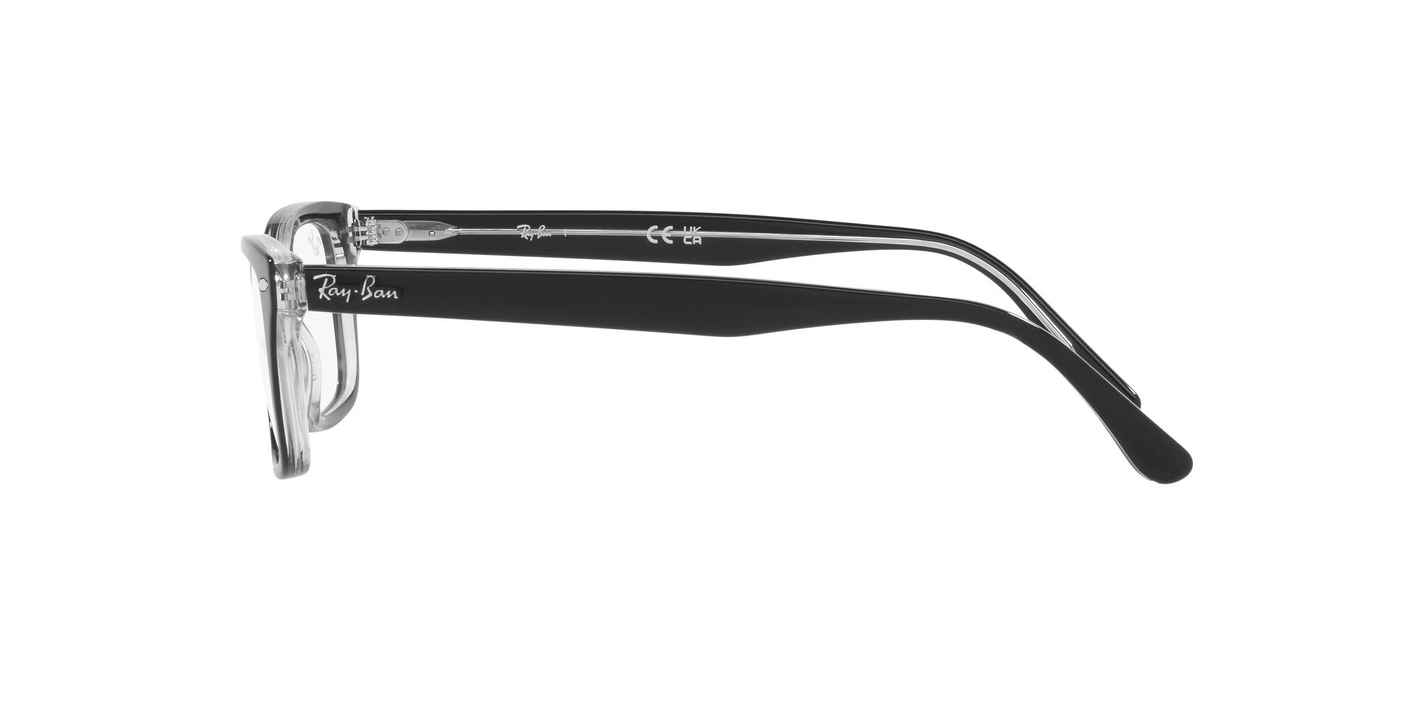 Occhiali da vista Ray-Ban RX 5428 (2034) - RB 5428 2034 colore nero forma quadrato lenti trasparente