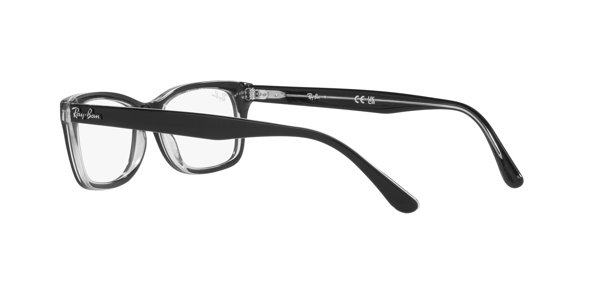 Occhiali da vista Ray-Ban RX 5428 (2034) - RB 5428 2034 colore nero forma quadrato lenti trasparente