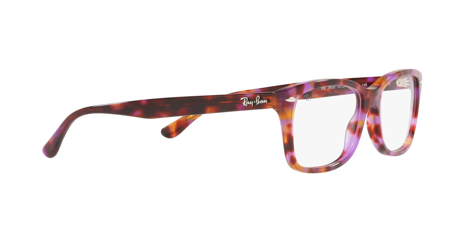 Occhiali da vista Ray-Ban RX 5428 (8175) - RB 5428 8175 colore rosso forma quadrato lenti lente demo