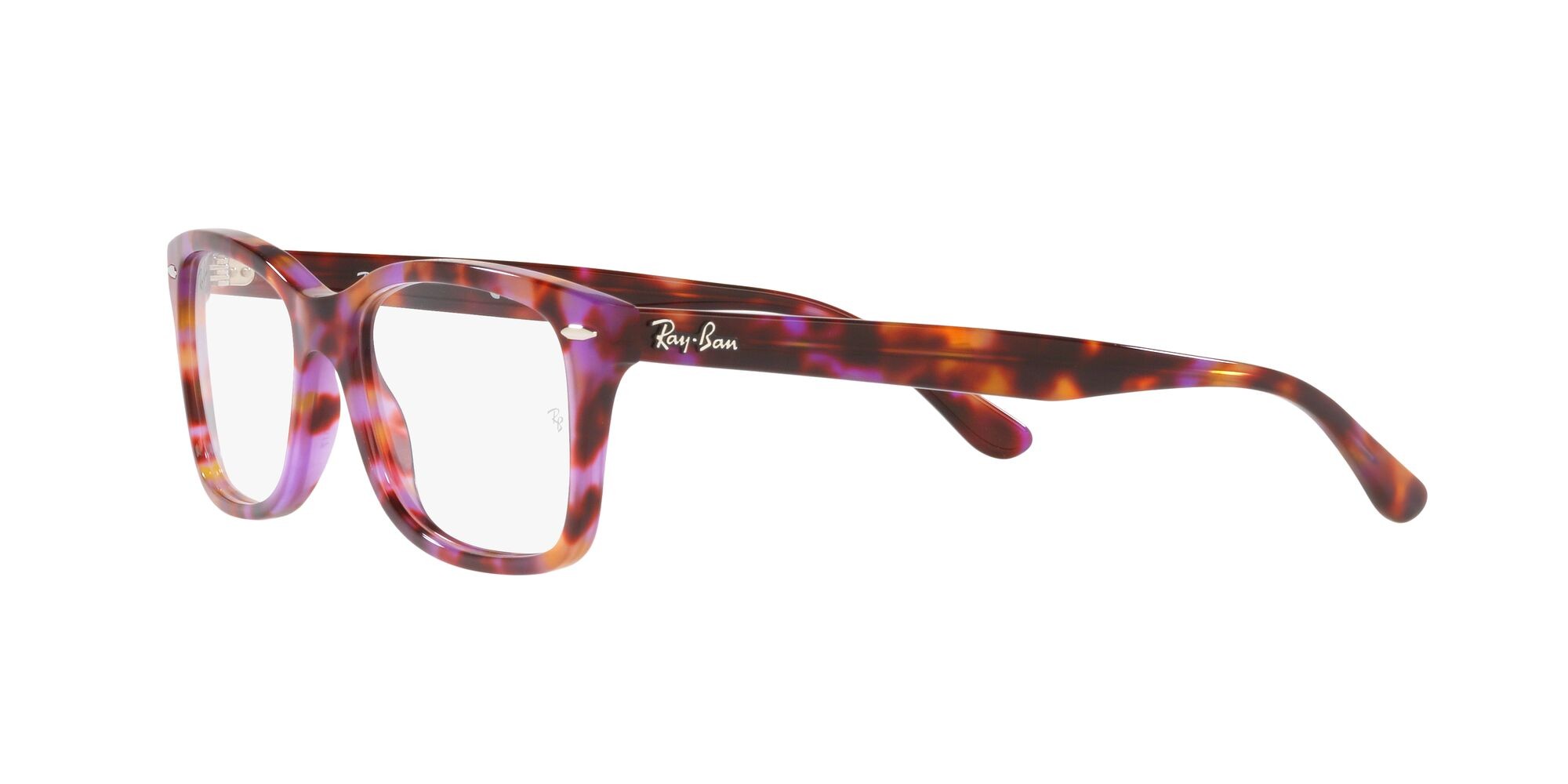 Occhiali da vista Ray-Ban RX 5428 (8175) - RB 5428 8175 colore rosso forma quadrato lenti lente demo