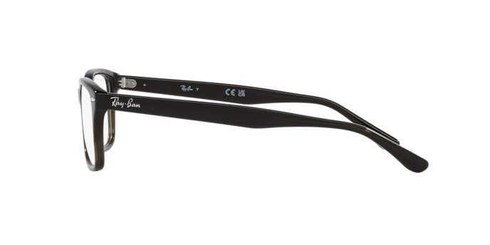 Occhiali da vista Ray-Ban RX 5428 (8299) - RB 5428 8299 colore havana scuro forma quadrato lenti lente demo