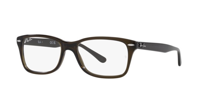 Occhiali da vista Ray-Ban RX 5428 (8299) - RB 5428 8299 colore havana scuro forma quadrato lenti lente demo