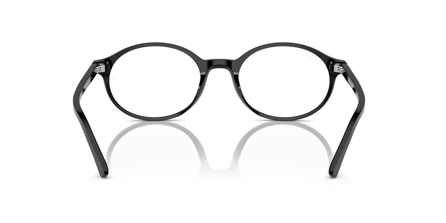Occhiali da vista Ray-Ban German RX 5429 (2000) - RB 5429 2000 colore nero forma ovale lenti trasparente