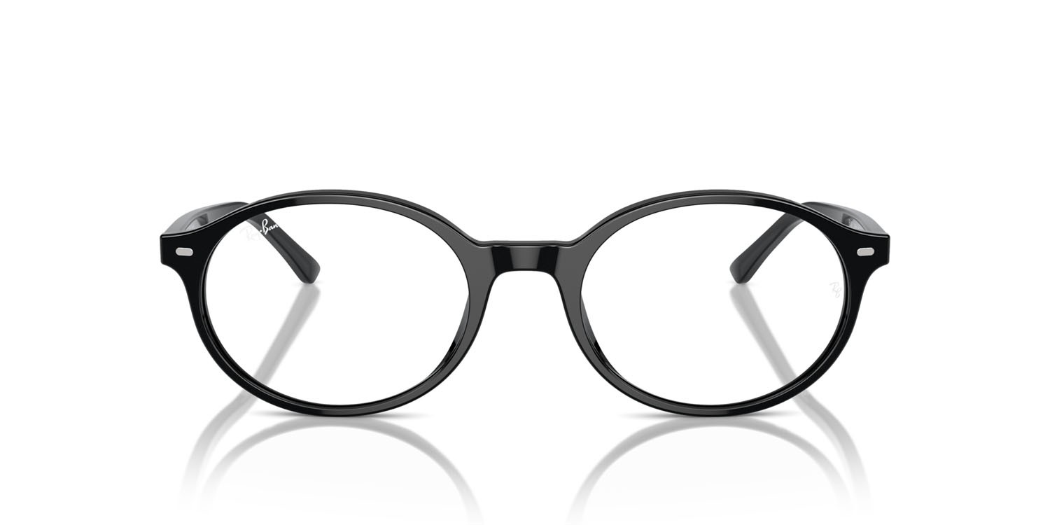 Occhiali da vista Ray-Ban German RX 5429 (2000) - RB 5429 2000 colore nero forma ovale lenti trasparente