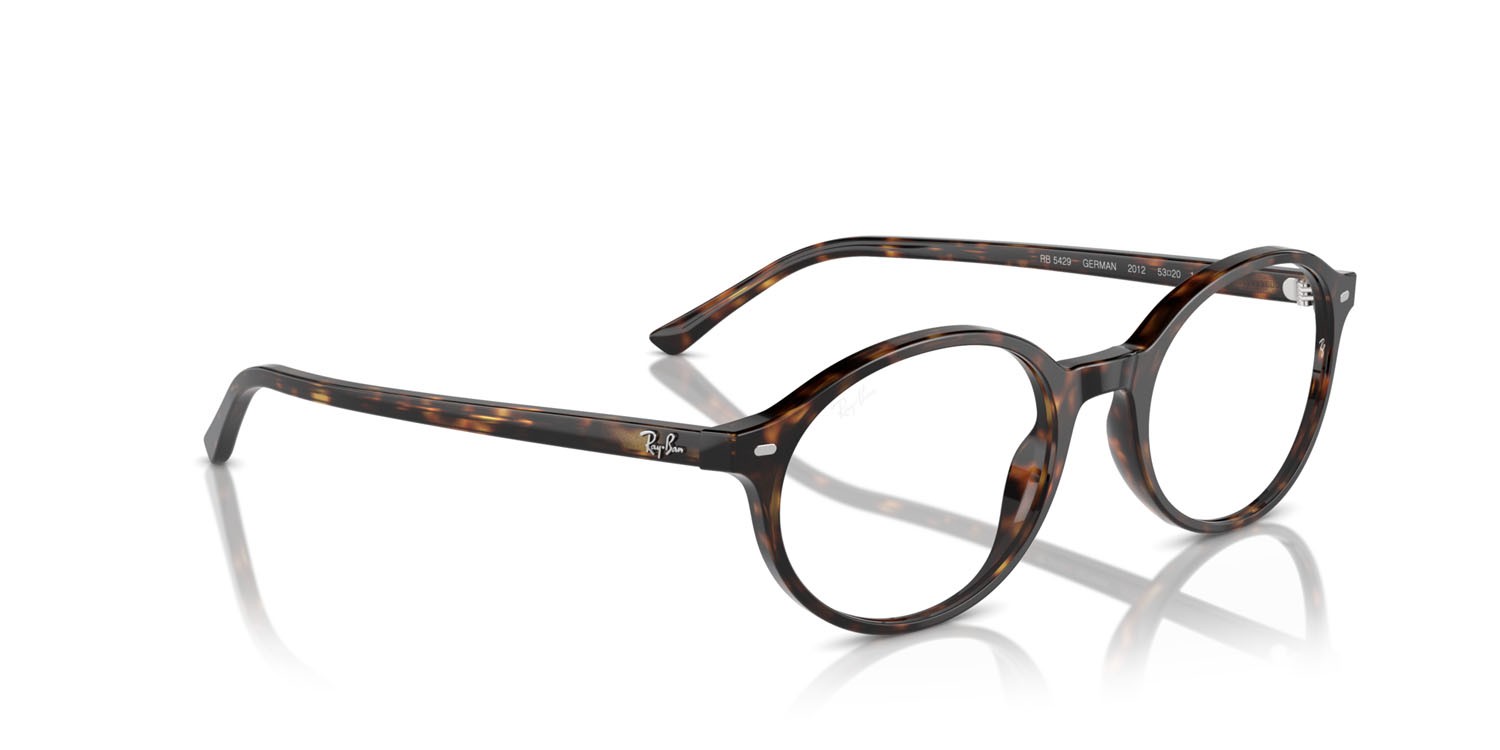 Occhiali da vista Ray-Ban German RX 5429 (2012) - RB 5429 2012 colore havana forma ovale lenti trasparente