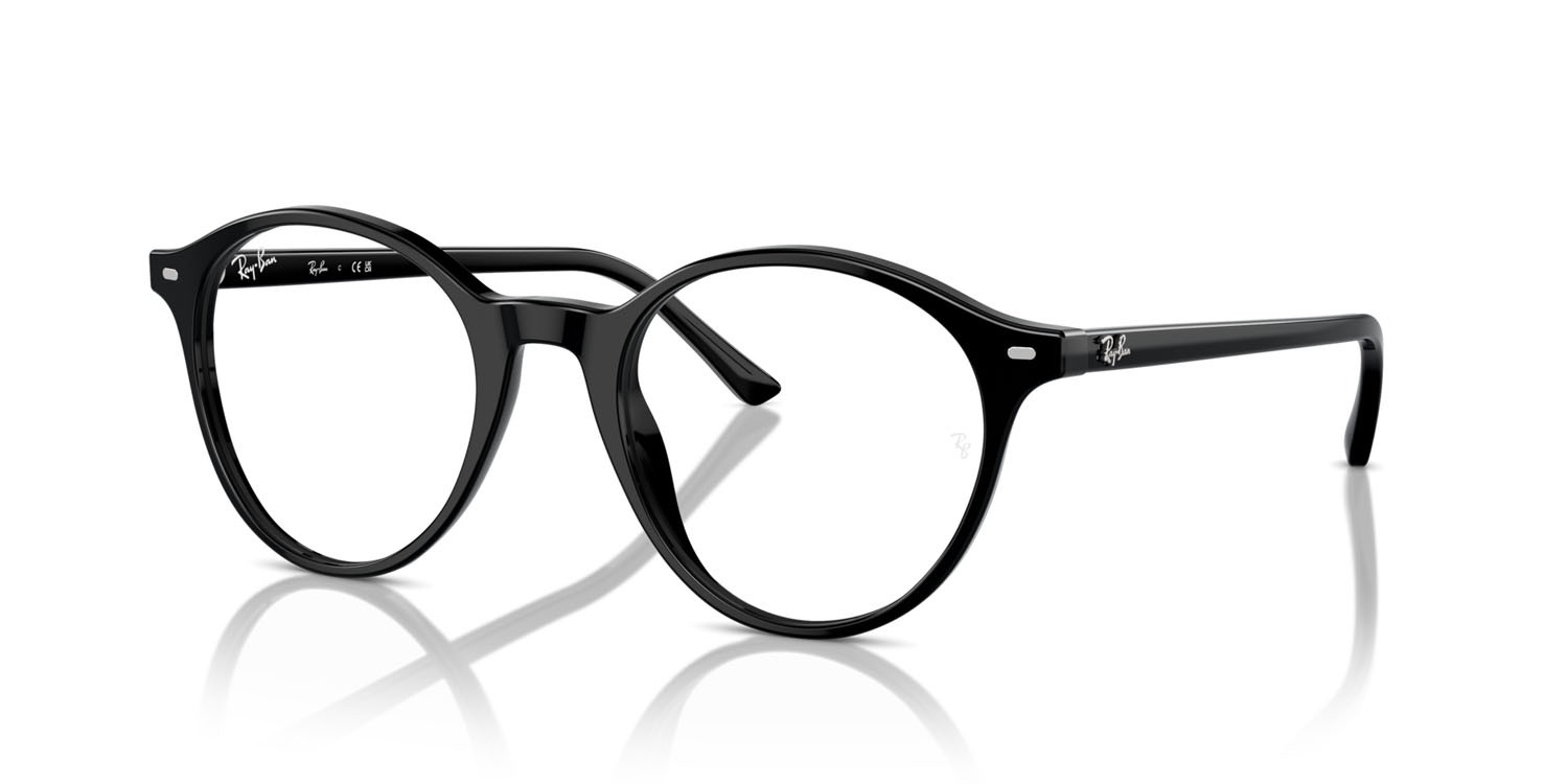Occhiali da vista Ray-Ban Bernard RX 5430 (2000) - RB 5430 2000 colore nero forma pantos lenti trasparente