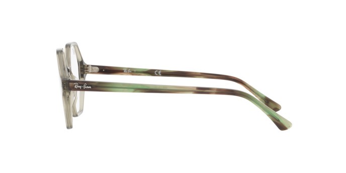 Brillen Ray-Ban Britt RX 5472 (8178) - RB 5472 8178 farbe transparent green form unregelmäßig gläser demo lens