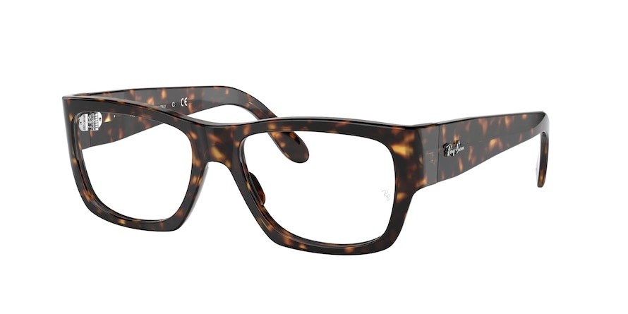 Brillen Ray-Ban Nomad Wayfarer RX 5487 (2012) - RB 5487 2012 farbe havana form quadratisch gläser demo lens