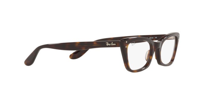 Eyeglasses Ray-Ban Lady Burbank RX 5499 (2012) - RB 5499 2012 color havana shape cat eye lenses demo lens
