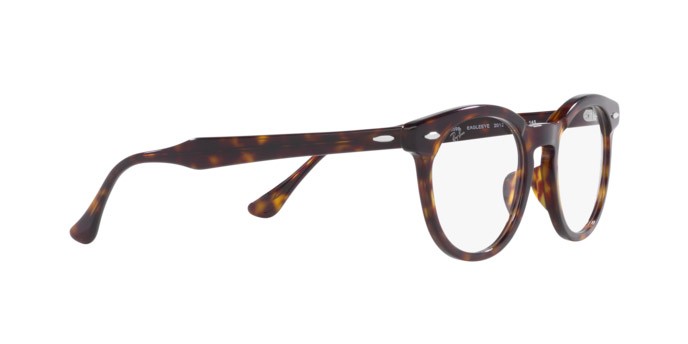 Brillen Ray-Ban Eagle Eye RX 5598 (2012) - RB 5598 2012 farbe havana form quadratisch gläser trasparente