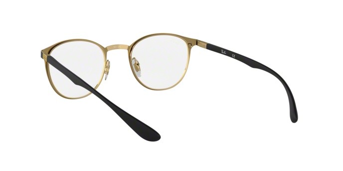 Occhiali da vista Ray-Ban RX 6355 (2994) - RB 6355 2994 colore gold on top matte black forma pantos lenti demo lens