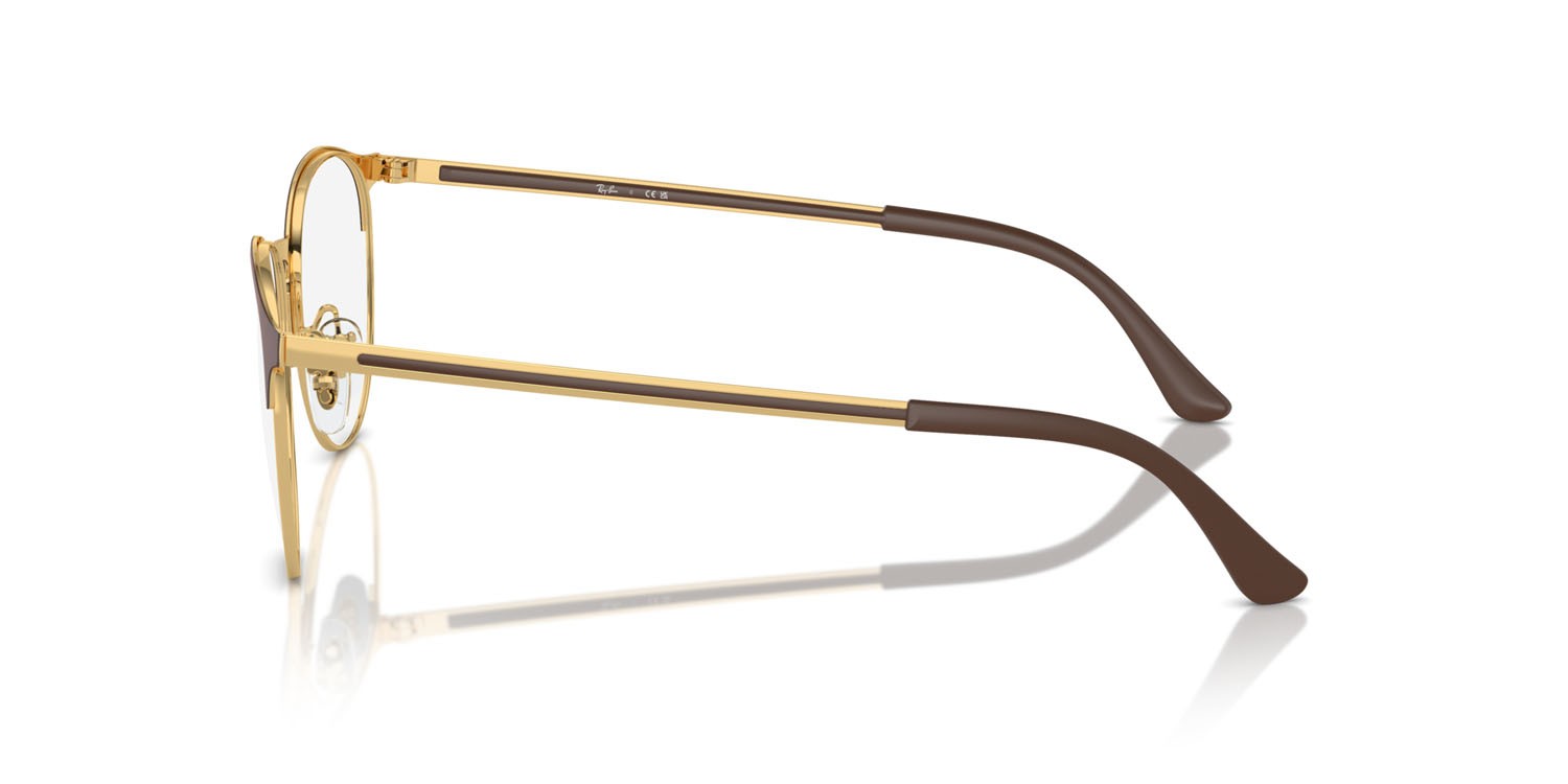 Eyeglasses Ray-Ban RX 6375 (2917) - RB 6375 2917 color havana su oro shape pantos lenses trasparente