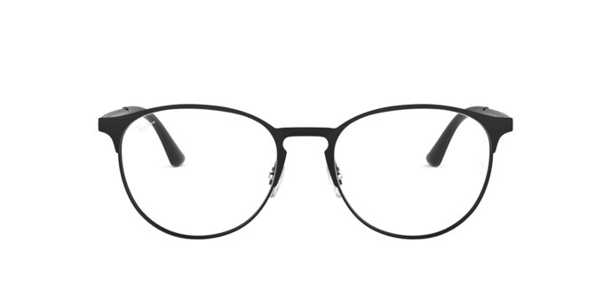 Eyeglasses Ray-Ban RX 6375 (2944) - RB 6375 2944 color black top on matte black shape pantos lenses demo lens