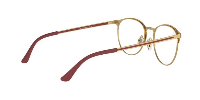 Brillen Ray-Ban RX 6375 (2982) - RB 6375 2982 farbe gold top on bordeaux form pantos gläser demo lens