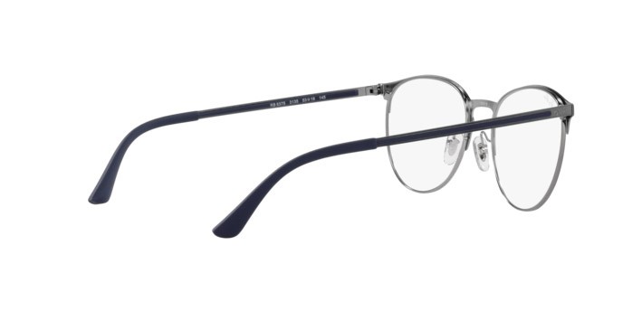 Eyeglasses Ray-Ban RX 6375 (3135) - RB 6375 3135 color matte gunmetal on gunmetal shape pantos lenses demo lens