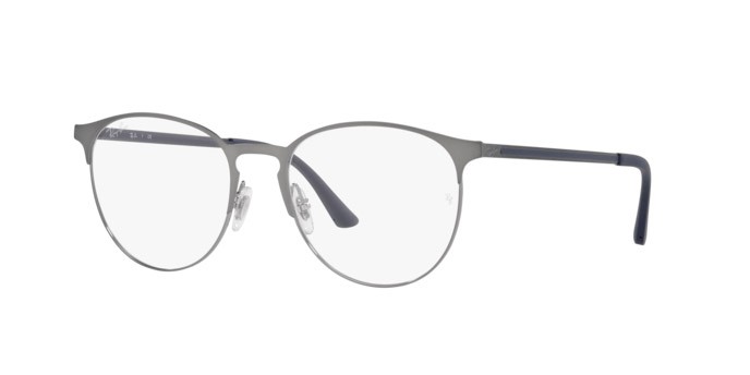 Eyeglasses Ray-Ban RX 6375 (3135) - RB 6375 3135 color matte gunmetal on gunmetal shape pantos lenses demo lens