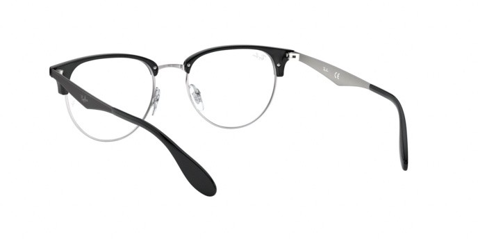 Eyeglasses Ray-Ban RX 6396 (2932) - RB 6396 2932 color silver shape square lenses demo lens