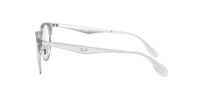 Occhiali da vista Ray-Ban RX 6396 (2936) - RB 6396 2936 colore silver forma quadrato lenti demo lens