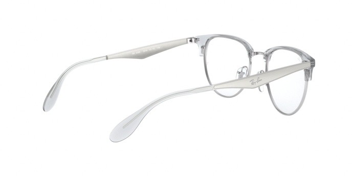 Occhiali da vista Ray-Ban RX 6396 (2936) - RB 6396 2936 colore silver forma quadrato lenti demo lens