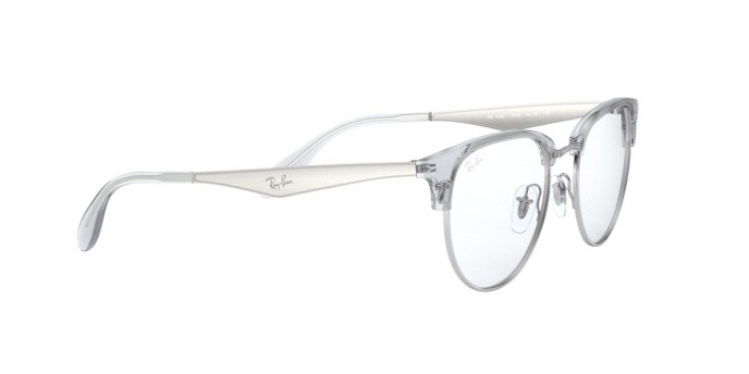 Occhiali da vista Ray-Ban RX 6396 (2936) - RB 6396 2936 colore silver forma quadrato lenti demo lens