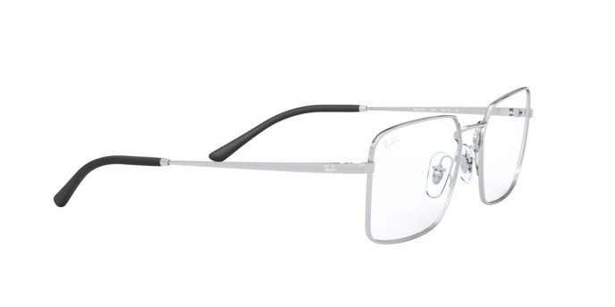 Brillen Ray-Ban RX 6440 (2501) - RB 6440 2501 farbe silver form unregelmäßig gläser demo lens