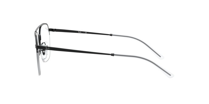 Brillen Ray-Ban RX 6444 (2509) - RB 6444 2509 farbe black form quadratisch gläser demo lens