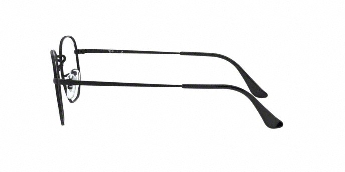 Occhiali da vista Ray-Ban Hexagonal RX 6448 (2509) - RB 6448 2509 colore black forma irregolare lenti demo lens