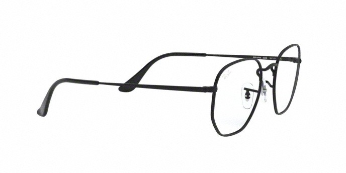 Occhiali da vista Ray-Ban Hexagonal RX 6448 (2509) - RB 6448 2509 colore black forma irregolare lenti demo lens